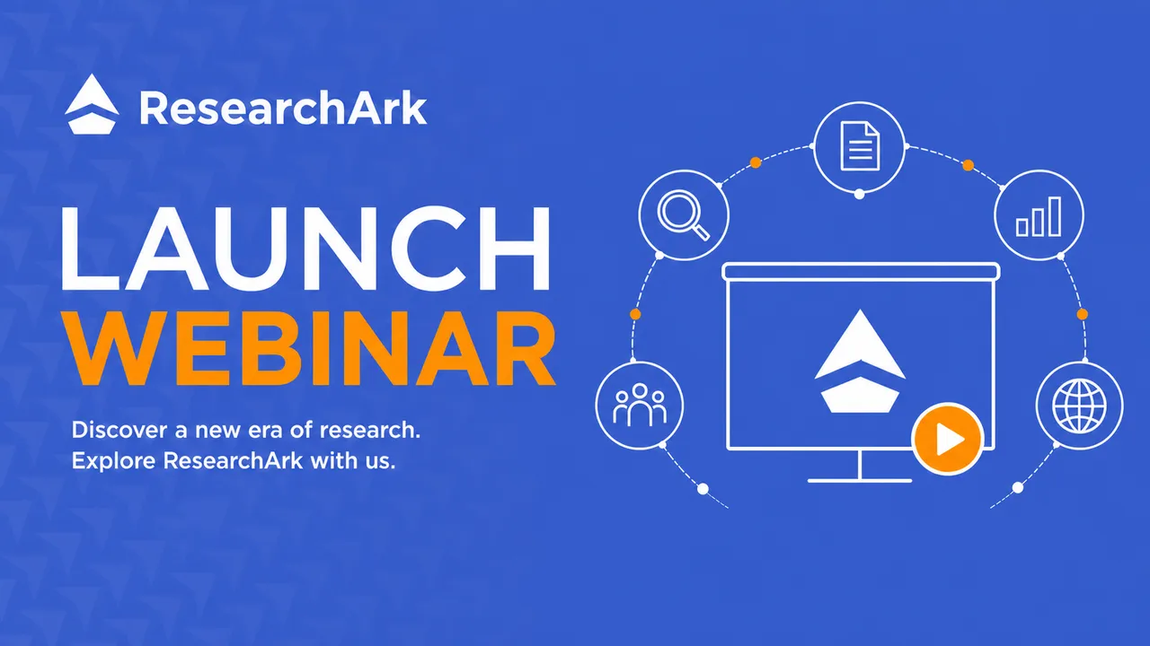 ResearchArk Launch Webinar: A New Era of Research